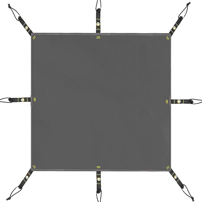 Farfly Tent Footprint Waterproof PU 3000 Easy Set up Heavy Duty Ultralight Tent Footprint for CampingHiking Backpacking Hammock Beach Grey