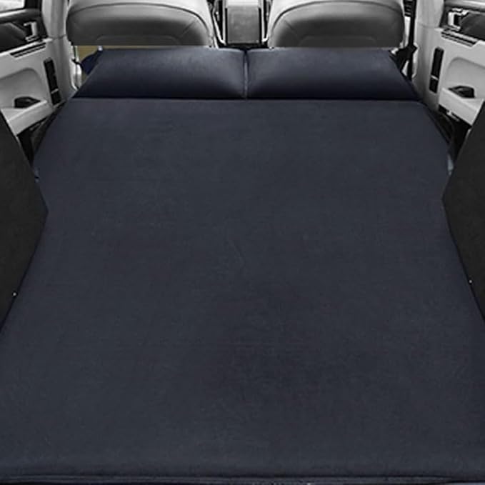 Car bed for Chrysler Pacifica 2017-2024 Outdoor Camping Travel Portable Sleeping Pad AdjustableWear Resistant(A-black)