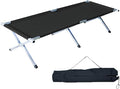 Folding Lightweight Bed &amp Portable Camping Cot with Carry Bag for Adults Hiking Hunting Traveling Blue Black Green Beige Gray