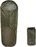 Ultralight Waterproof Bivy Sack Sleeping Bag 70D Ripstop Nylon with Heat Reflective Coating for Camping Hiking and Outdoor Survival Gear(GREEN)