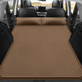 Car Inflatable Mattress for Porsche Macan 2014-2018 2019 2020 2021 2022 2023 2024 Portable Air Sleeping Bed with Pillow Camping Travel Cot Inflatable Trunk Sleeping PadBrown