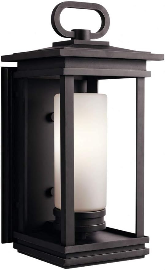 Kichler 49476RZ South Hope Outdoor Wall 1-Light Rubbed Bronze 19.75