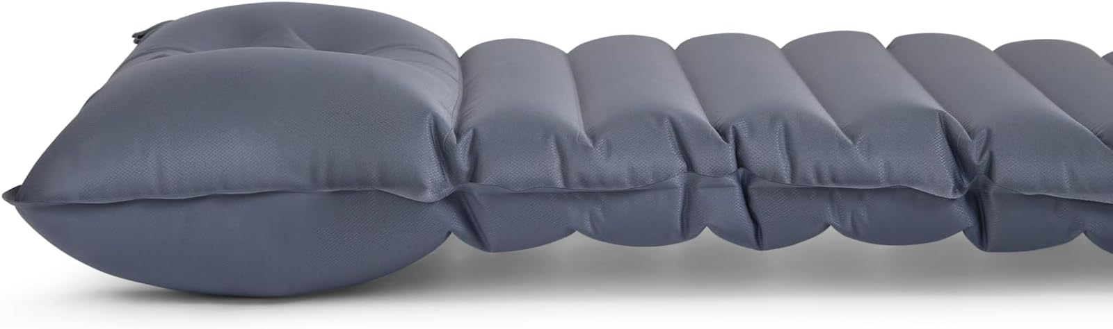 Nomic Lumin AIR Self Inflating Sleeping Pad Extra Thick 4 Insulated Camping Mat with Built-in Foam Pump 30s Inflate / 5s Deflate Integrated 6 Pillow 79 x 26 x 4 in Est. R-Value 4