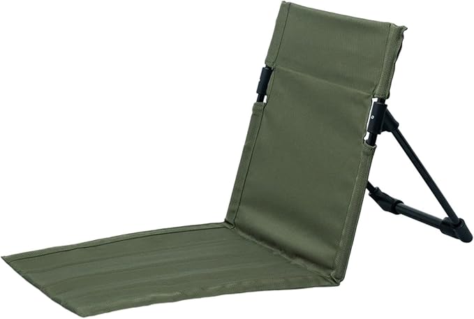 Beach Chairs Camping Chair Camping Cushion Soft Legless Chair | Low Profile Beach ChairsCamping Chair Camping Cushion with Back Support High Strength Backpack Beach Chairs for Picnic Camping Trav