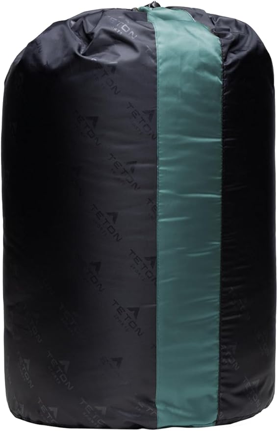 Teton Celsius Regular 25F 20F 0F Degree Sleeping Bags All Weather Bag for Adults and Kids Camping Made Easy and Warm Travel Sack Included