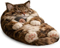 Soft Cat Sleeping Bag for Humans - Fluffy Cat Sleeping Bag for Adults - Warm Plush Envelope Design for Indoor &amp Outdoor Use