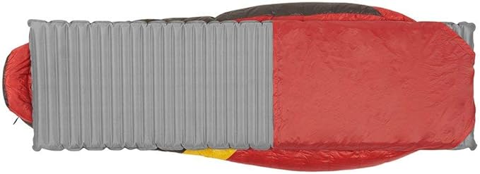 Sierra Designs Cloud 20 Degree DriDown Sleeping Bag Ultralight Zipperless Down Sleeping Bag for Backpacking and Camping
