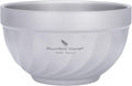 iBasingo 500ML Titanium Bowl Double Wall Insulated Camping Bowl for Soup Rice &amp Food Ultralight Portable &amp Durable Metal Tableware for Outdoor Hiking Backpacking - BPA-Free Non-Toxic Ti116