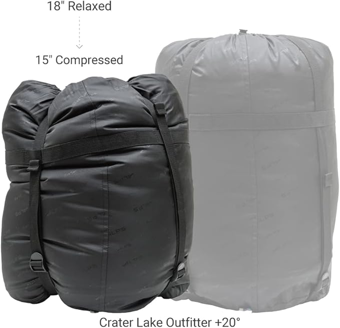 ALPS Mountaineering Crater Lake PC Outfitter 20 Degree Sleeping Bag