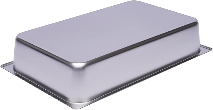 6 Pack Full Size Stainless Steel Steam Hotel Pan 20.87 x 12.99 x 4 In Pan Food Service Steam Table Pan for Party Kitchen Restaurant Hotel
