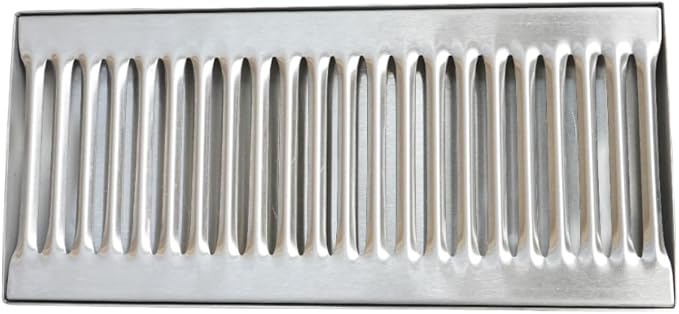 Rattleware Stainless Steel Drip Tray (5 x 11) – Durable Rust-Resistant Spill Catcher for Beverage Dispensers Coffee Makers &amp Kitchen Appliances – Easy to Clean with Sleek Modern Design