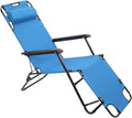 Portable Dual Purposes Extendable Folding Reclining Chair