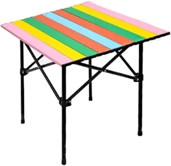 Portable Carbon Steel Camping Table Portable Camping Table Outdoor Folding Camping Table High Capacity Camping Table Folding