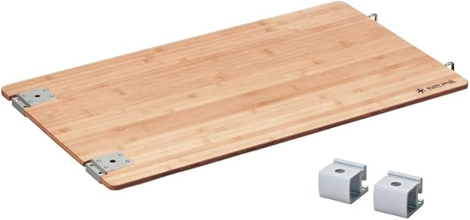 Snow Peak IGT Bamboo Table Regular CK-116TR Designed in Japan Made of Laminated Bamboo for Iron Grill Table Kitchen Lifetime Product Guarantee