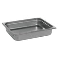 Kratos 1/2 Size Steam Table Pan 24 Gauge Stainless Steel - 2 1/2D