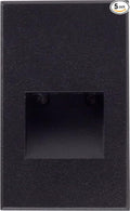 Kuzco Lighting ER3005-BK Sonic Landscape LED Step Light Black