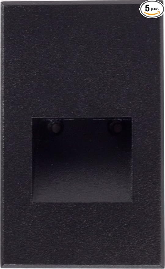 Kuzco Lighting ER3005-BK Sonic Landscape LED Step Light Black