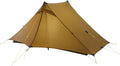3F UL GEAR Lanshan 2 Person Tent Hiking Ultralight Camping Tent Professional 15D Silnylon Rodless Trekking Pole Tent Waterproof Backpacking Outdoor for Camping Bivvy