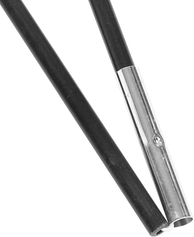 Camping Tent Poles 2pcs Fiberglass Tent Support Rods 3.2m 7-Section Thickened 8mm Shelter Poles for Backpacking Hiking Outdoor Camping