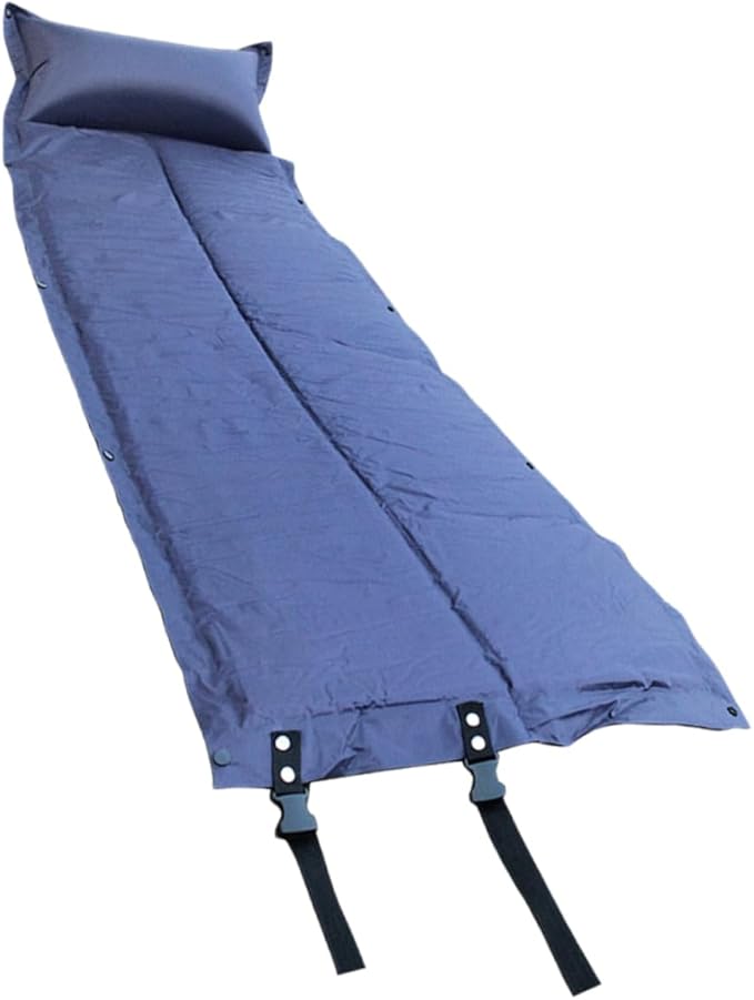 TOYANDONA Convenient Inflatable Sleeping Mat Portable Camping Pad with Ergonomic Design for Travel Hiking Beach and Outdoor Activities Lightweight Durable Camping Accessory
