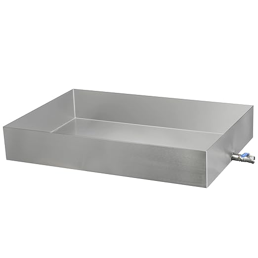 Maple Syrup Evaporator Pan 22.44Gal 304 Stainless Steel Maple Syrup Evaporator 36 x 24 x 6 Inch Feed Pan for Boiling Maple Syrup for Home and Outdoor Use