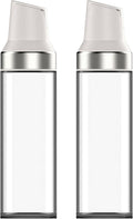 2 Pcs Honey Jar with Auto-Lid for Syrup 500 Ml Glass Dispenser Bottle 17 Oz Leakproof Containers No-Drip Design Kitchen Use