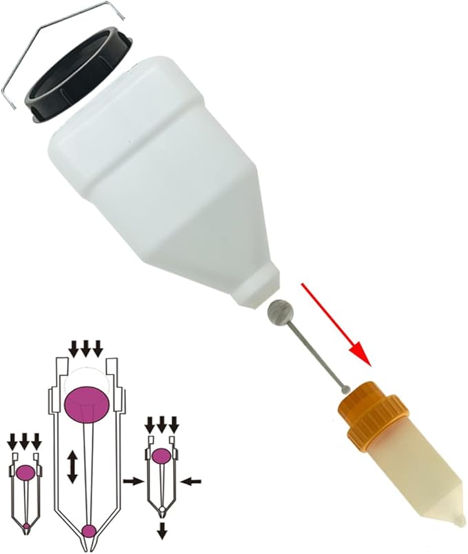 Reusable Sauce Control Nozzle Dispenser - BPA-Free Silicone Precise Pouring for Ketchup/Mayo/Mustard (Home &amp Kitchen Use)