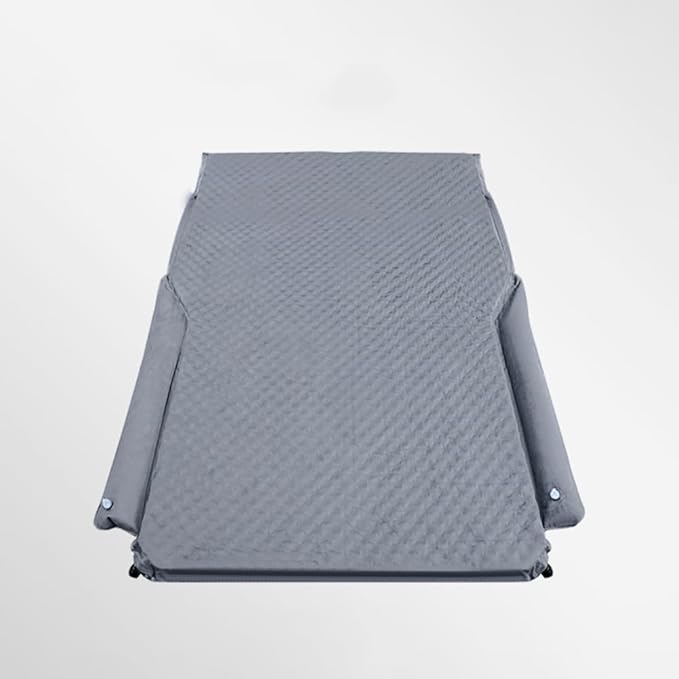 Car Air Mattress for Toyota bZ4X EA10 2022-2025 Foldable Thickening Quick Rebound Self-Driving Camping Travel Trunk MattressGrey-Without Pillow