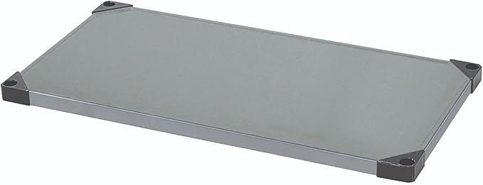 Quantum Storage Systems 2442SS Solid Add-On Shelf Stainless Steel 42 W x 24 D