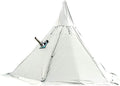 WINTENT 4 Season Waterproof Teepee Tent Yurt with Stove Jack for Adult Camping Hiking Height 7.8FT/240CM