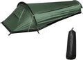 Backpacking TentHUIOP Backpacking Tent Outdoor Camping Sleeping Bag Tent Lightweight Single Person Tent
