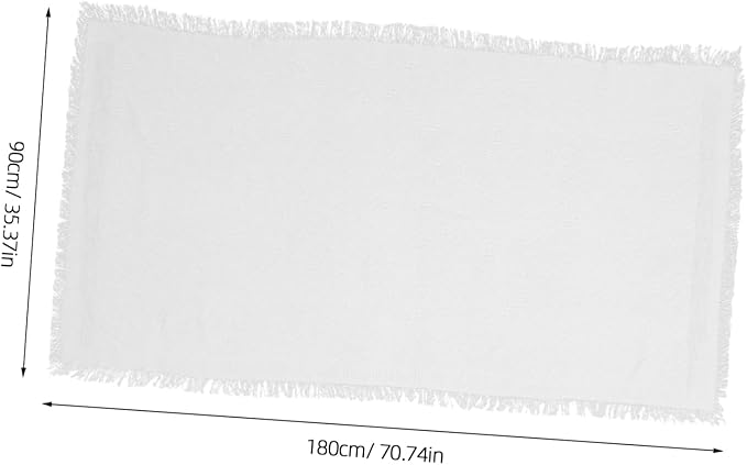 White Picnic Blanket Outdoor Mat for Beach Park Camping Stylish French Aesthetic Versatile Functionality Durable Dry Picnic Rug for Outdoor Parties
