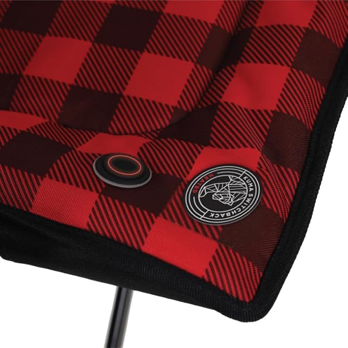 Kuma Outdoor Gear Switchback Heated Chair with Carry Bag Ultimate Portable Luxury Heated Outdoor Chair for Camping Glamping Sports &amp Outdoor Adventures (Heather Grey)