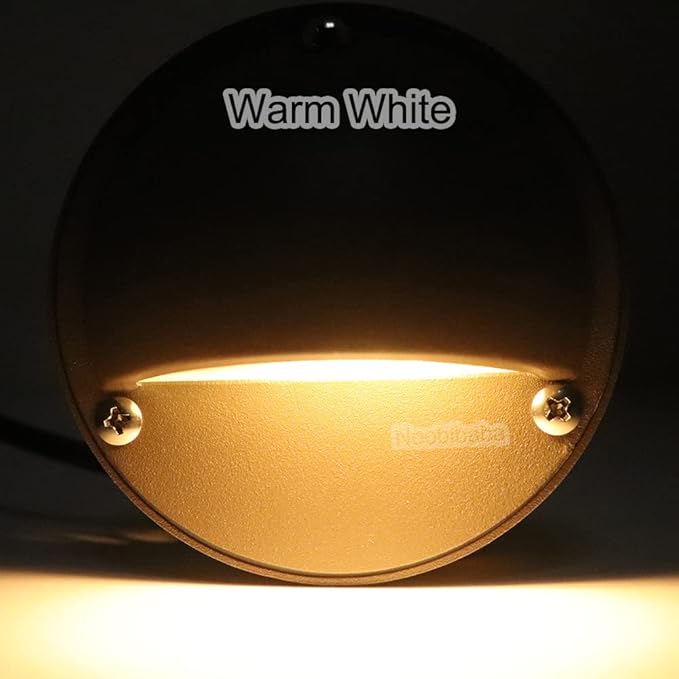 Low Voltage LED Deck Lights Color Changing 2W 12-24VAC/DC Replaceable RGBW G4 LED Bulb for Christmas Low Voltage Deck Lighting 2-Count with Waterproof Connectors