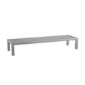 48'' x 14'' x 8'' Aluminum Welded NSF Certified Dunnage Rack - 1400 lb. Capacity for Restaurant Storage Warehouse Garage