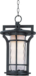 Maxim Oakville-One Light Outdoor Hanging Lantern in Mediterranean style-12 Inches Wide by 19 inches high