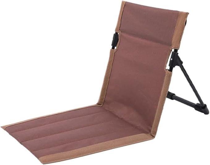 Outdoor Camping Folding Chair Backrest Beach Portable Cushion Chair Tent re Balcony Park Lawn Picnic Seat Fishing