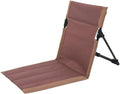 Outdoor Camping Folding Chair Backrest Beach Portable Cushion Chair Tent re Balcony Park Lawn Picnic Seat Fishing