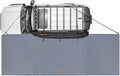 SanHima 180 Awning Free Standing Built-in LED Light - 118.4 sq.ft Shelter Karlu Frontier Car Side Waterproof UV50+ Wind Resistant Driver Passenger Side 180 Degree Vehicle Awning for SUV Van Truck