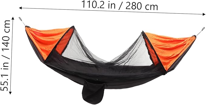 POPETPOP 1pc Portable Multi-Function Suspended Tent Hammock for Outdoor Camping Uv and Netting Lightweight and Easy to Carry
