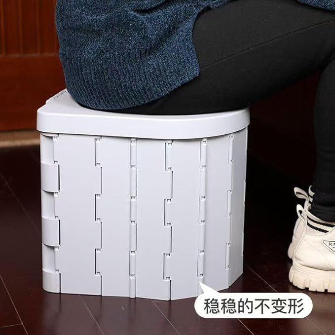 Portable Toilet Kit Camping Toilet with Pop-Up Privacy Tent Toilet Bags Washable Portable Outdoor Showers Changing Rooms