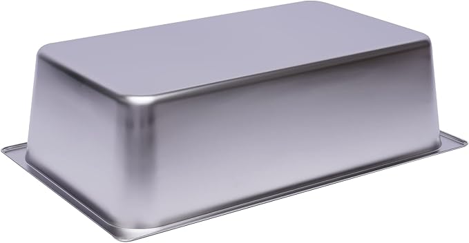 6 Pack Full Size Stainless Steel Steam Hotel Pan 20.87x12.99x6in Steam Table Pan Food Service Pan for Party Kitchen Restaurant Hotel