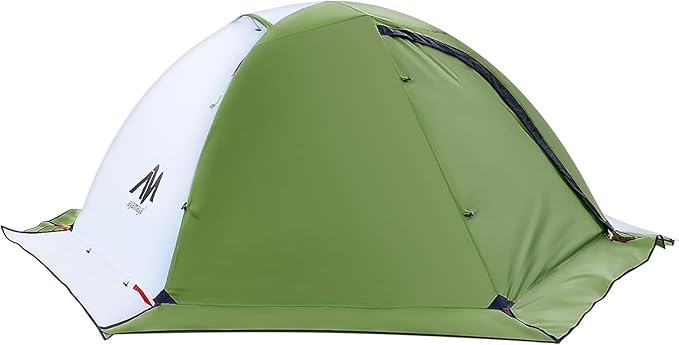 AYAMAYA 4 Season Backpacking Tent 2 Person Camping Tent Ultralight Waterproof All Weather Double Layer Two Doors Easy Setup 1 2 People Man Tents for Backpacker Outdoor Hiking Survival