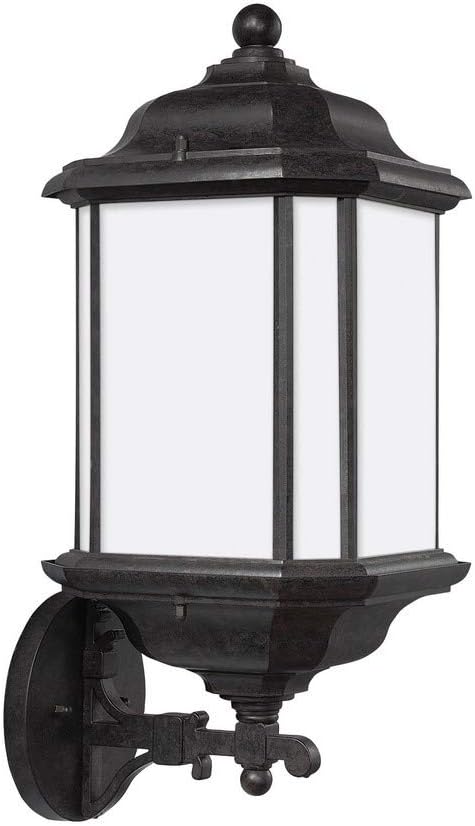 Sea Gull Lighting 84532-746 Kent One-Light Outdoor Wall Lantern Oxford Bronze