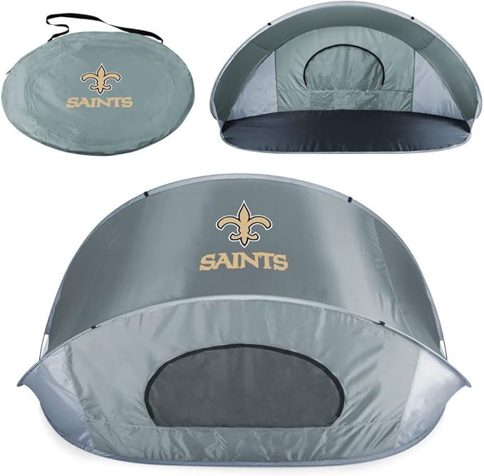 Picnic TIME NFL Manta Portable Beach Tent - Pop Up Tent - Beach Sun Shelter Pop Up