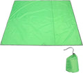 Waterproof Camping Tent Tarp Hammock Rain Fly Footprint Ground Cloth Shelter Sunshade Beach PicnicCompatible for Outdoor(R2.4M)
