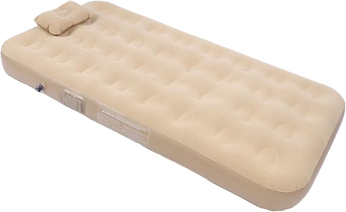 74.8in Camping Air Mattress Extra Thick Self Inflatable Sleeping Mat Blow Up Bed 190x100x25cm with Built in Pump Fast Inflation for Home Camping Travel Guest