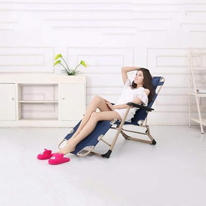 Folding Bed Single Lunch Bed Household Simple Lunch Bed Portable Multifunctional Office Lounge Chair