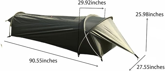Single Person Tent Ultralight Backpacking Tent Waterproof Hiking Tent for Camping 1 Person Lightweight Camping Tent