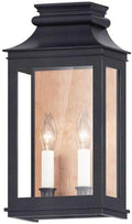 Maxim Savannah VX - 2 Light Outdoor Wall Mount-15.25 Inches Tall and 7.75 Inches Wide-Antique Copper/Black Oxide Finish